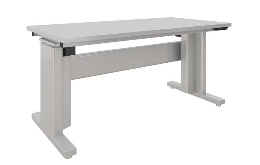 Base Frame - Electric Height Adjustable Workstation - Center-Justified ...