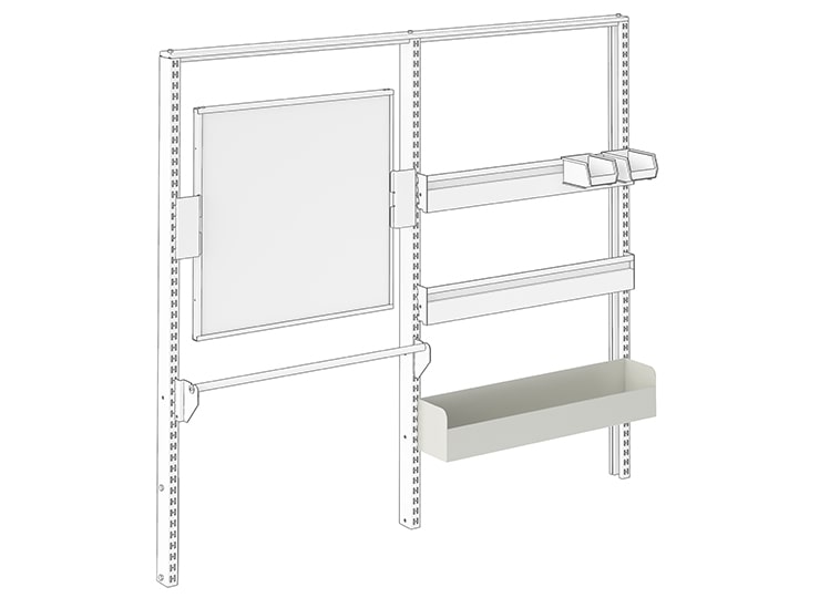 Click to enlarge Label Holder Trough