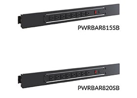 8-outlet horizontal power bar 15A 20A