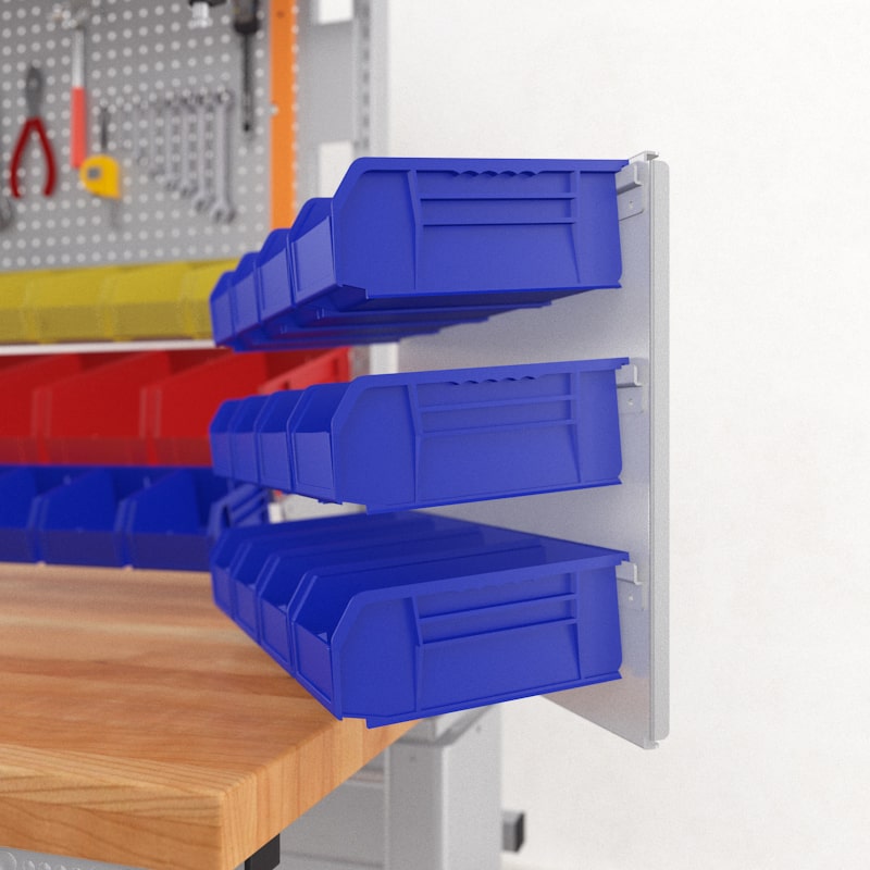 Articulating Bin Holder Articulating Bin Holder
