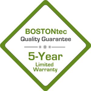 BOSTONtec warranty badge BOSTONtec warranty badge