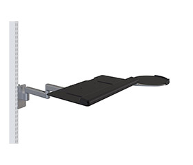 KBAA Articulating Keyboard Tray with mousepad