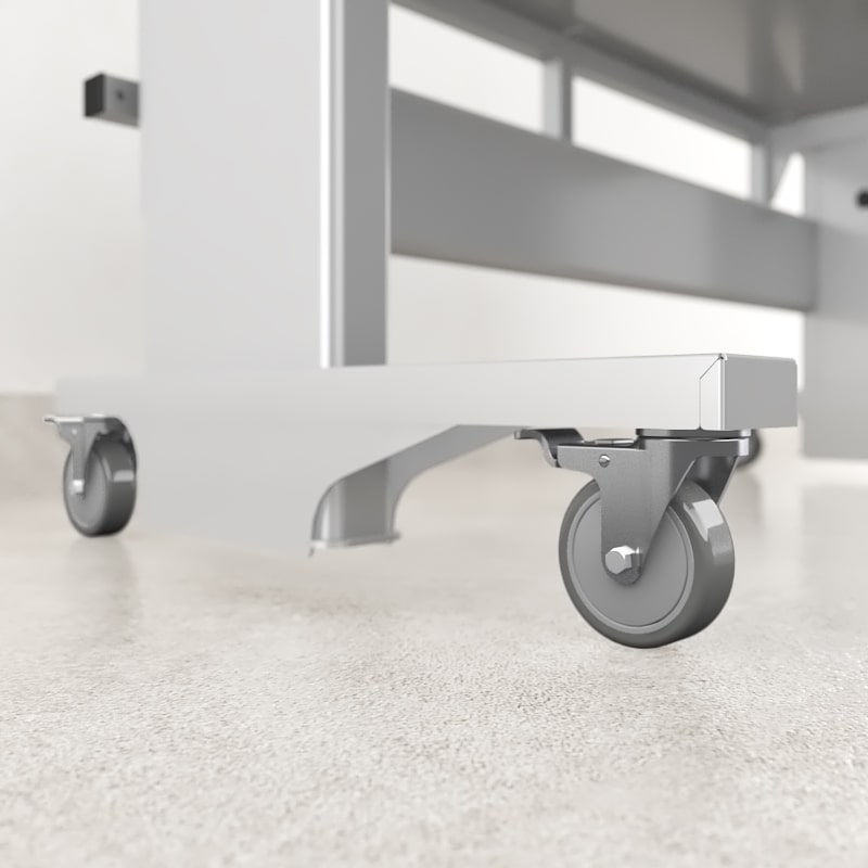 Universal-Locking-Caster-with-Station universal locking caster